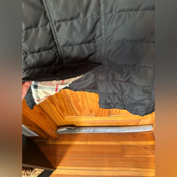 Burberry Brit Black Double-Breasted Coat - Picture 3 of 12